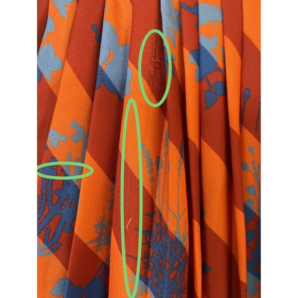 Anthropologie Red and Blue Maxi Skirt - Picture 12 of 12